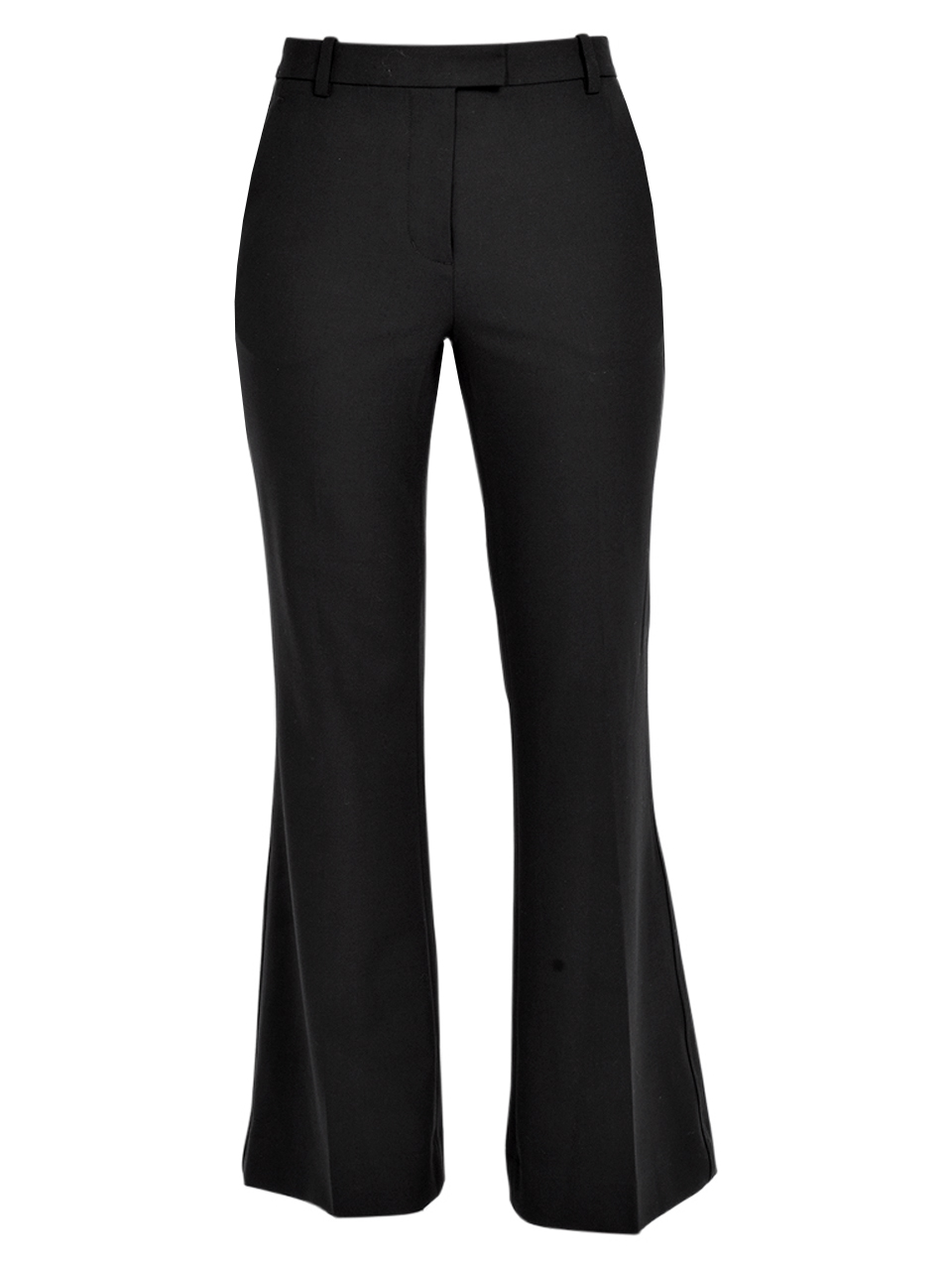 3.1 Phillip Lim Bi-Stretch Flare Pant in Black Product Shot 