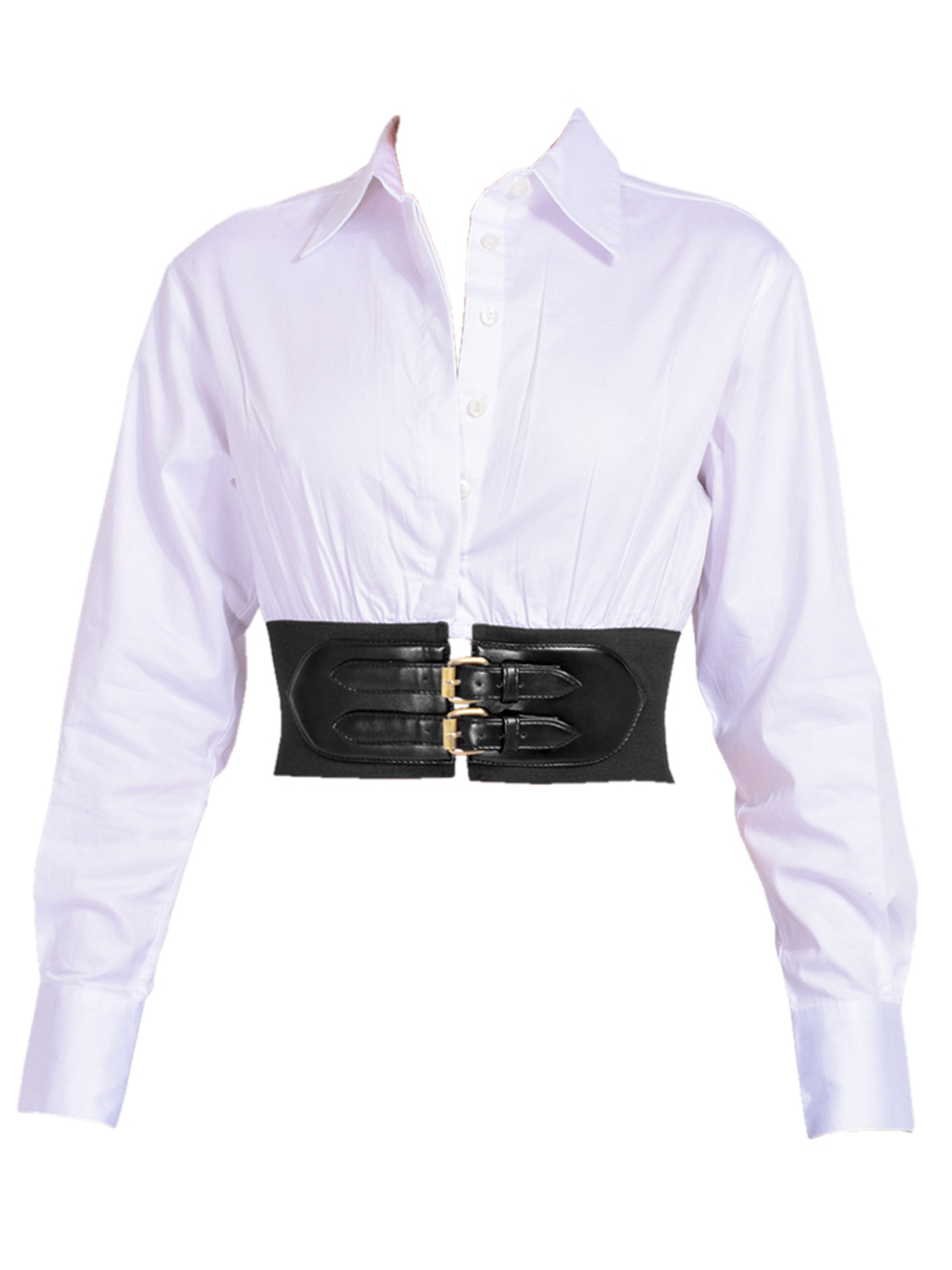 Karina Grimaldi Eris Blouse in White Product Shot 