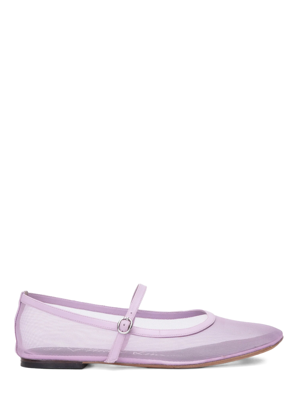 3.1 Phillip Lim ID Mesh Mary Jane Flat in Wisteria Purple Side View 