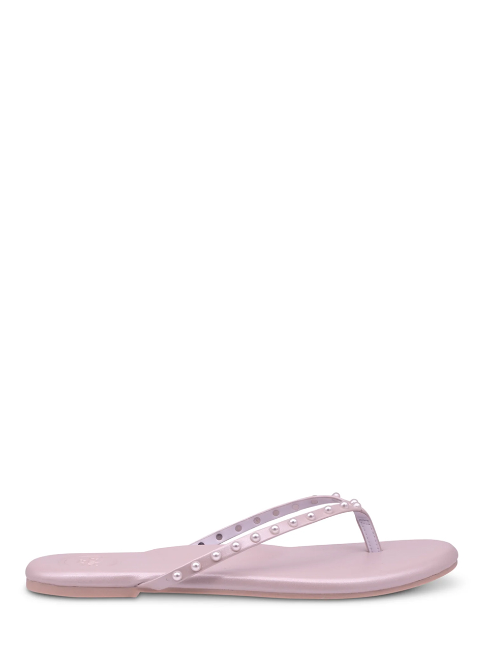 SOLEIL SEA Indie Perla Sandal in Perla White Side View 