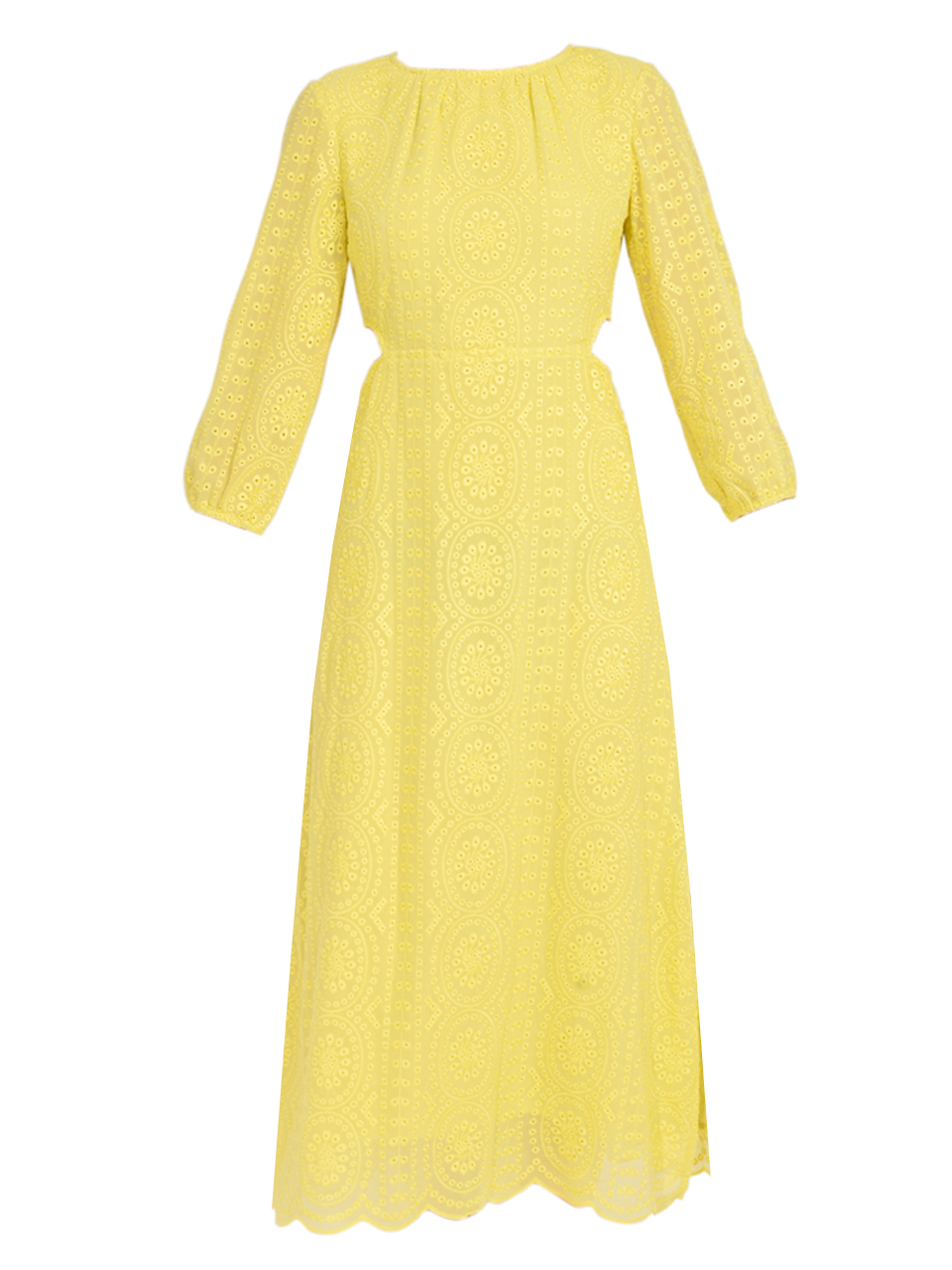 BA&SH Bettina Dress in Yellow Product Shot