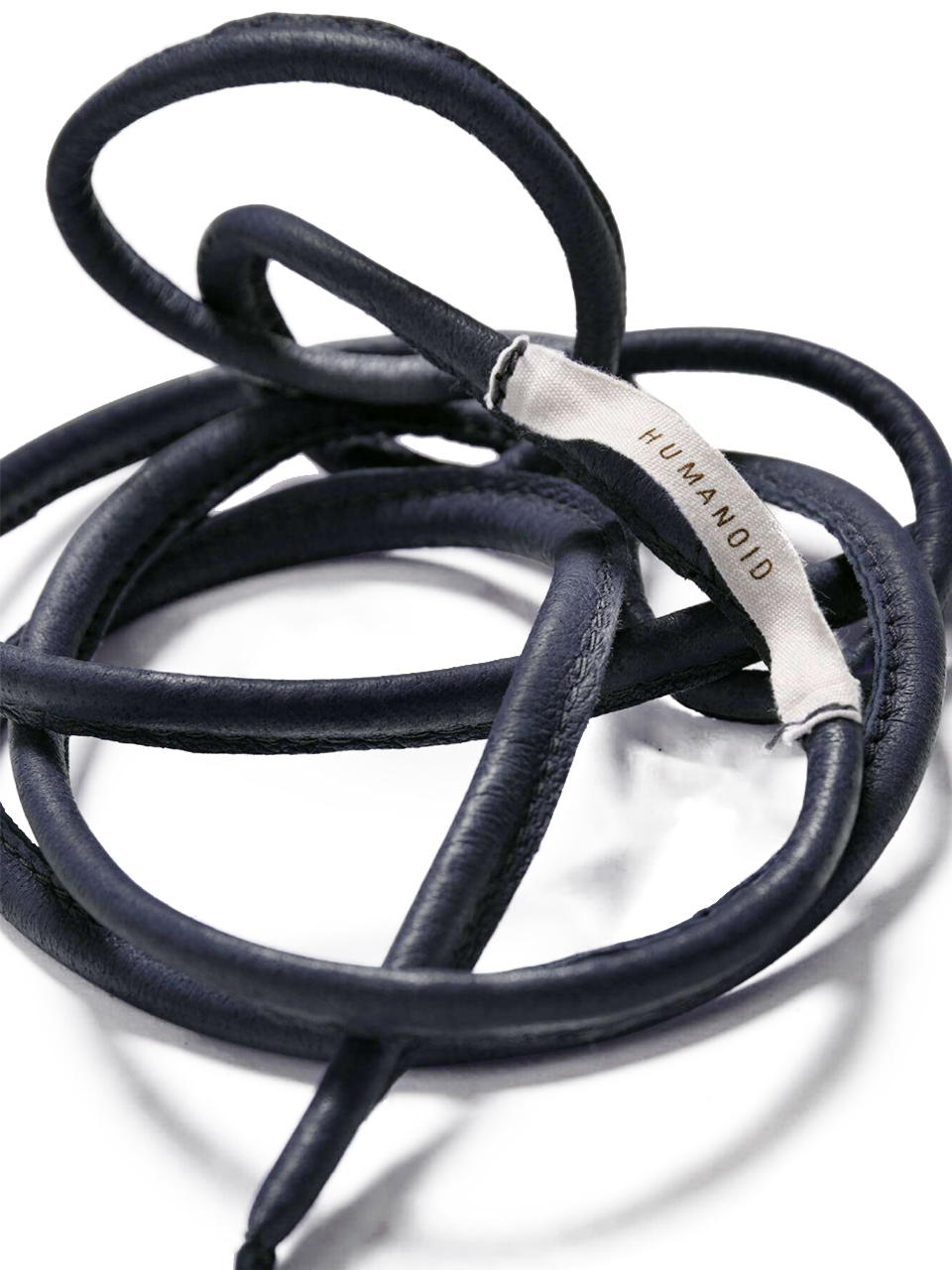 HUMANOID Beamer Loop Belt in Night Blue