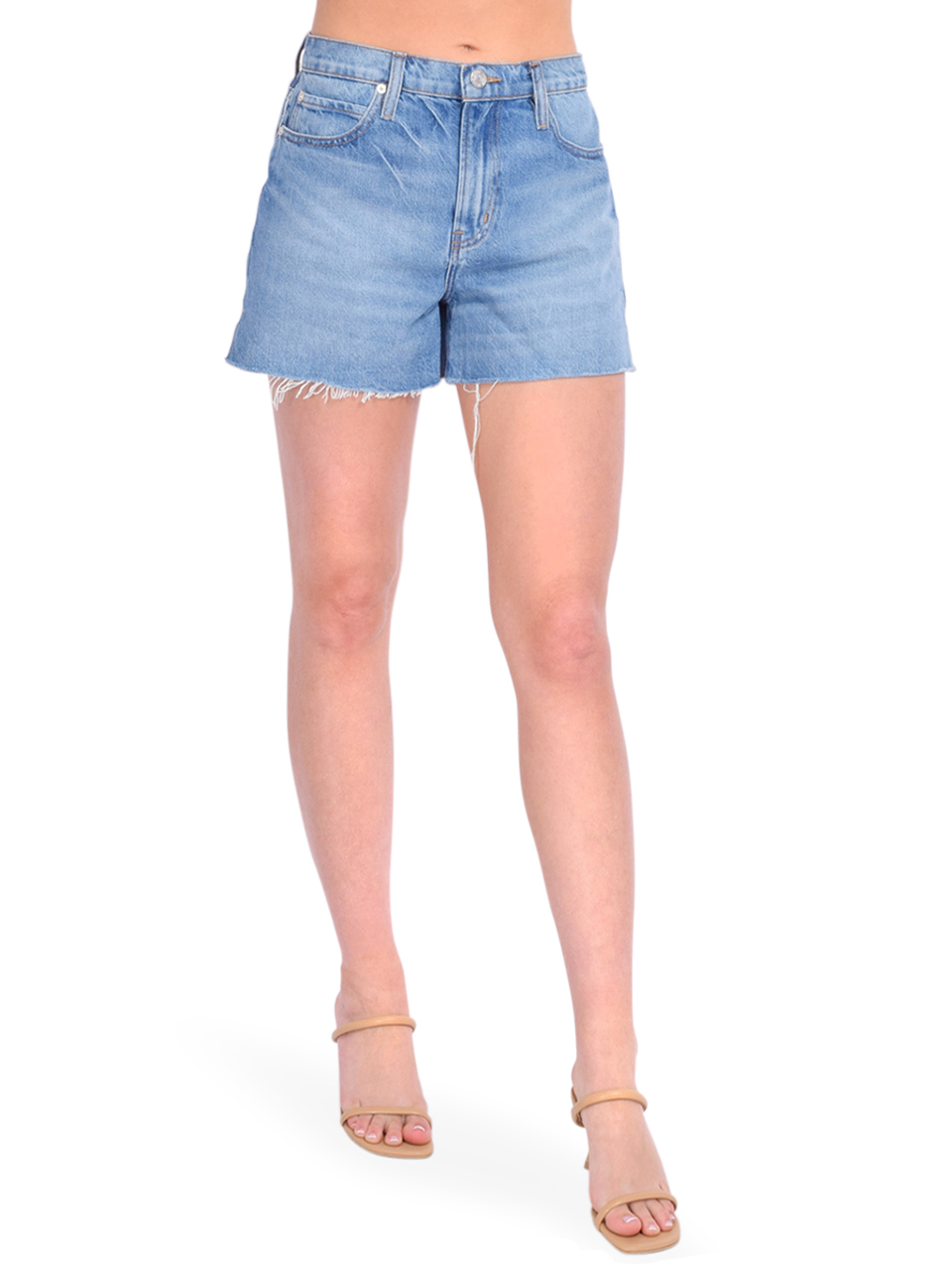 FRAME The Vintage Relaxed Short in Libra Side View 