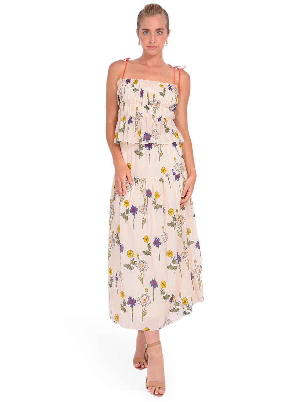 RHODE Julieta Top in Saba Full Outfit 