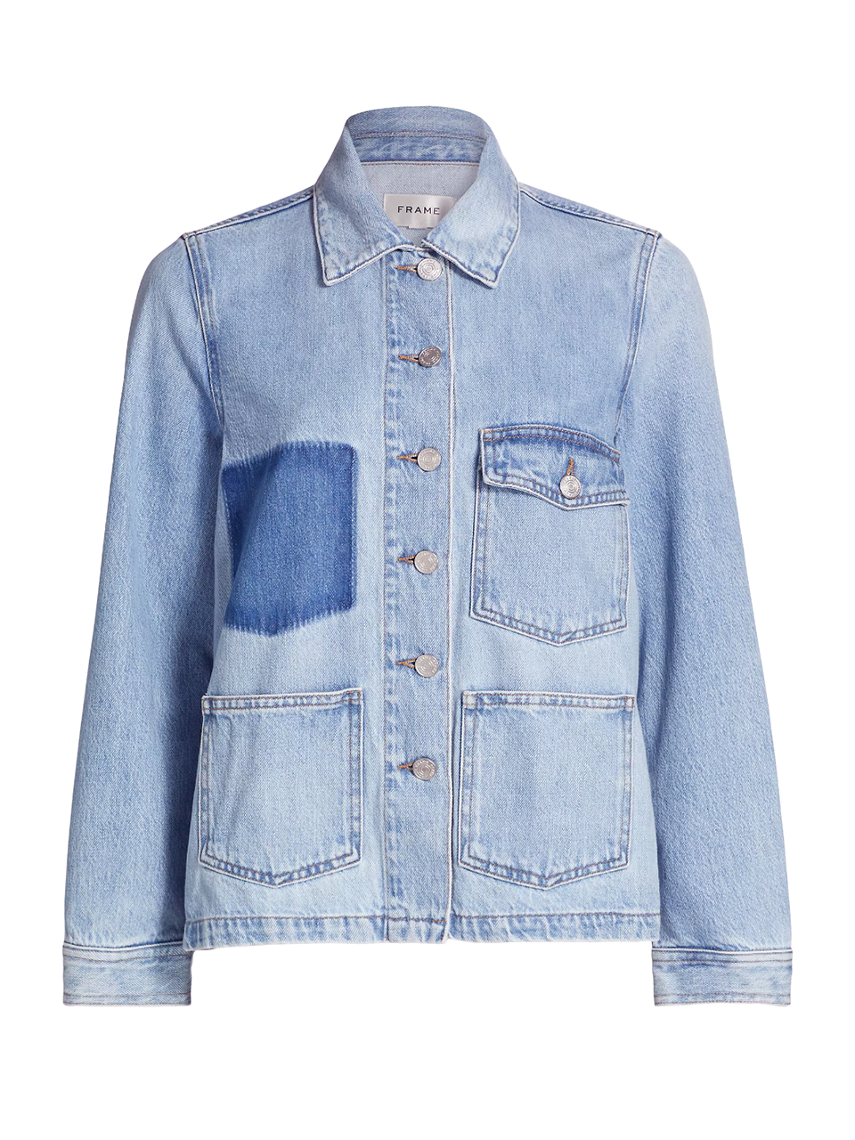 FRAME Chore Denim Jacket in Vesper Product Shot 