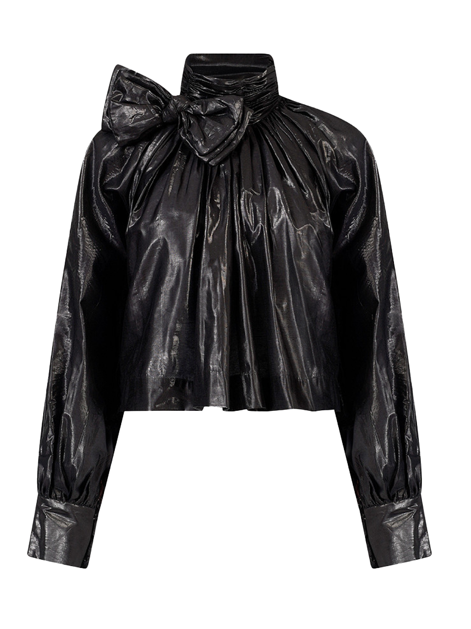 Mes Demoiselles Virginie Blouse In Black Product Shot 