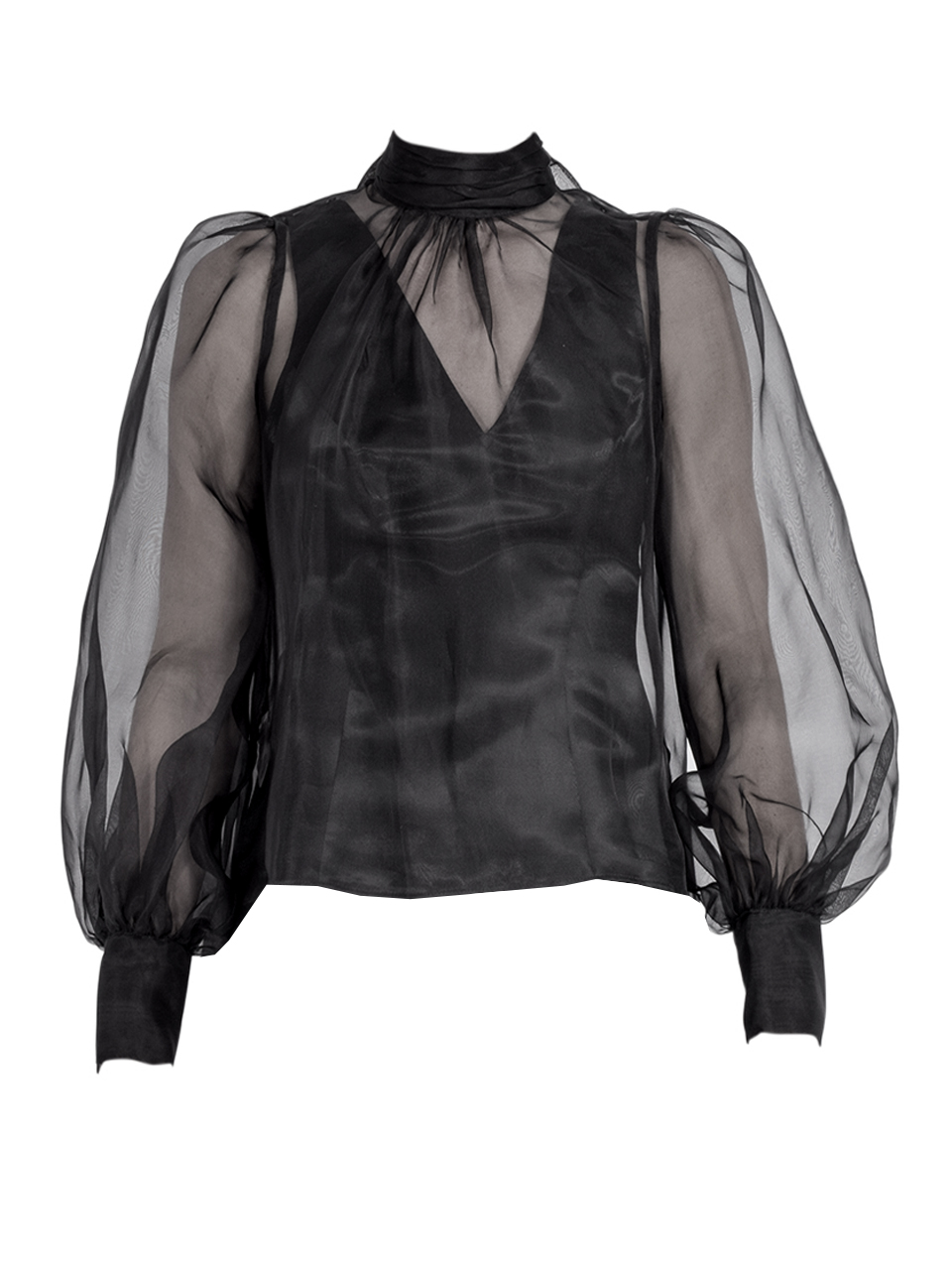 Cinq a Sept Reo Top in Black Product Shot 