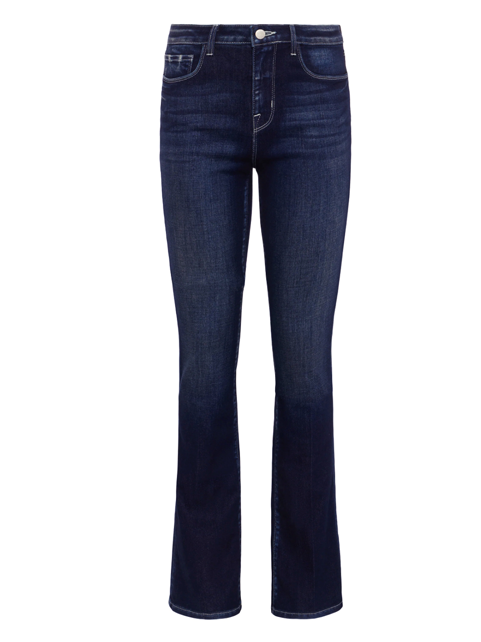 L'Agence Selma Bootcut Jean in Crest Blue Product Shot 