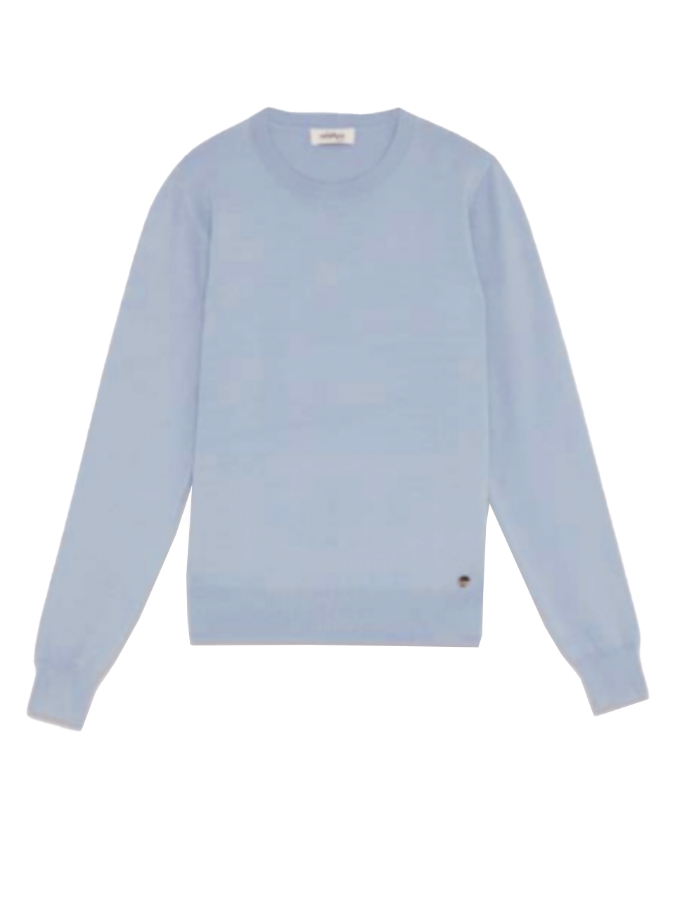 Ottod'Ame Crewneck Pullover in Cristallo Blue Product Shot 