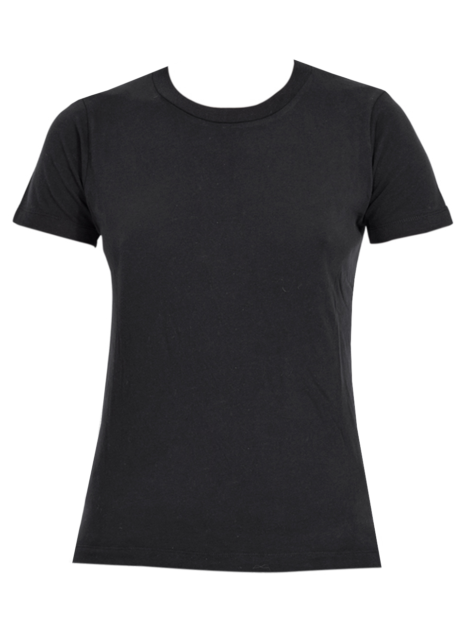 American Vintage Gamipy Short-Sleeved T-Shirt in Noir Product Shot 