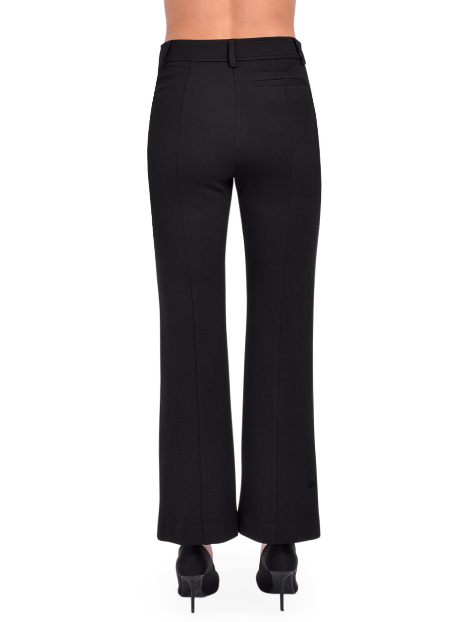 DREW Harriet Cropped Pant in Black Back View 