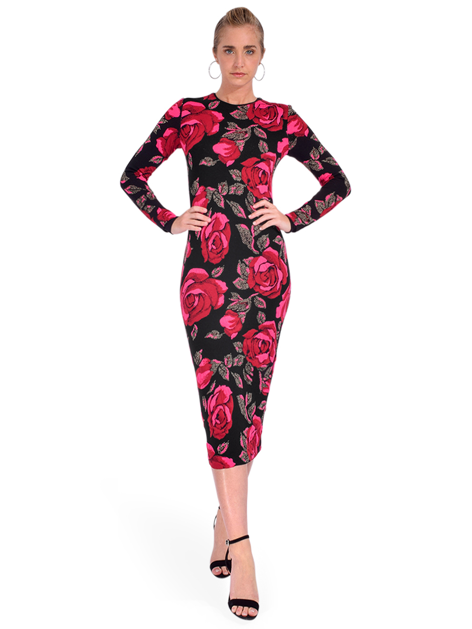 Le Superbe Rose Avenue Kate Dress Front View 2