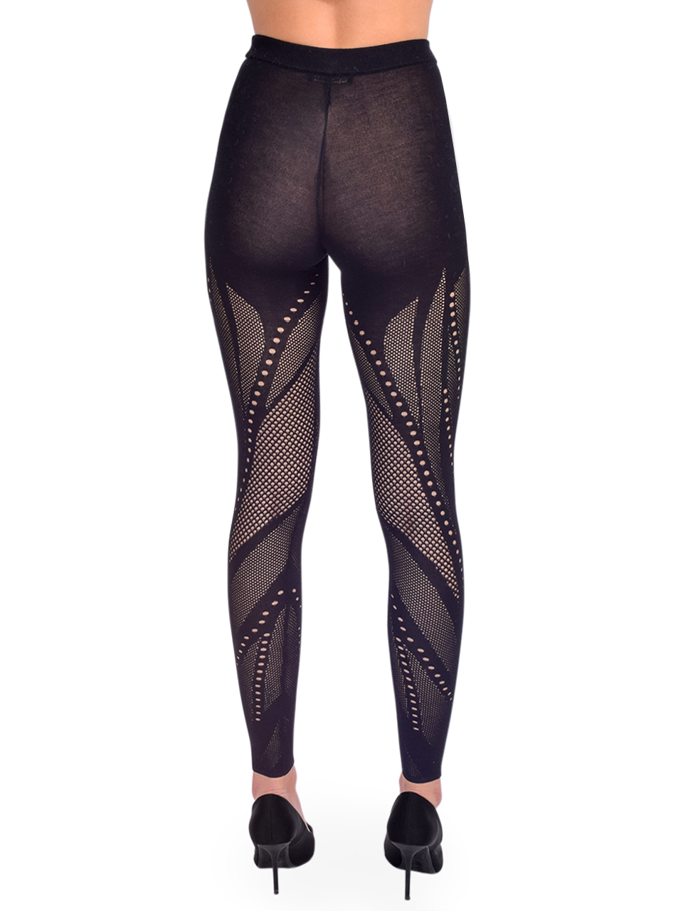 Mes Demoiselles Boden Legging in Black Back View 