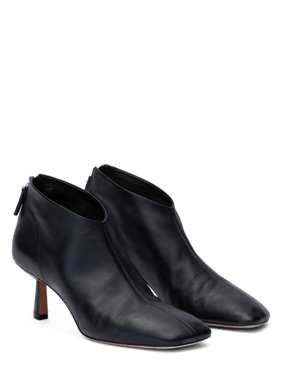 3.1 Phillip Lim ID Glove Bootie in Black Front Side View 