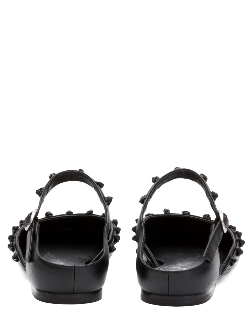 3.1 Phillip Lim ID Mary Jane Flat with Leather Craft in Black Back View