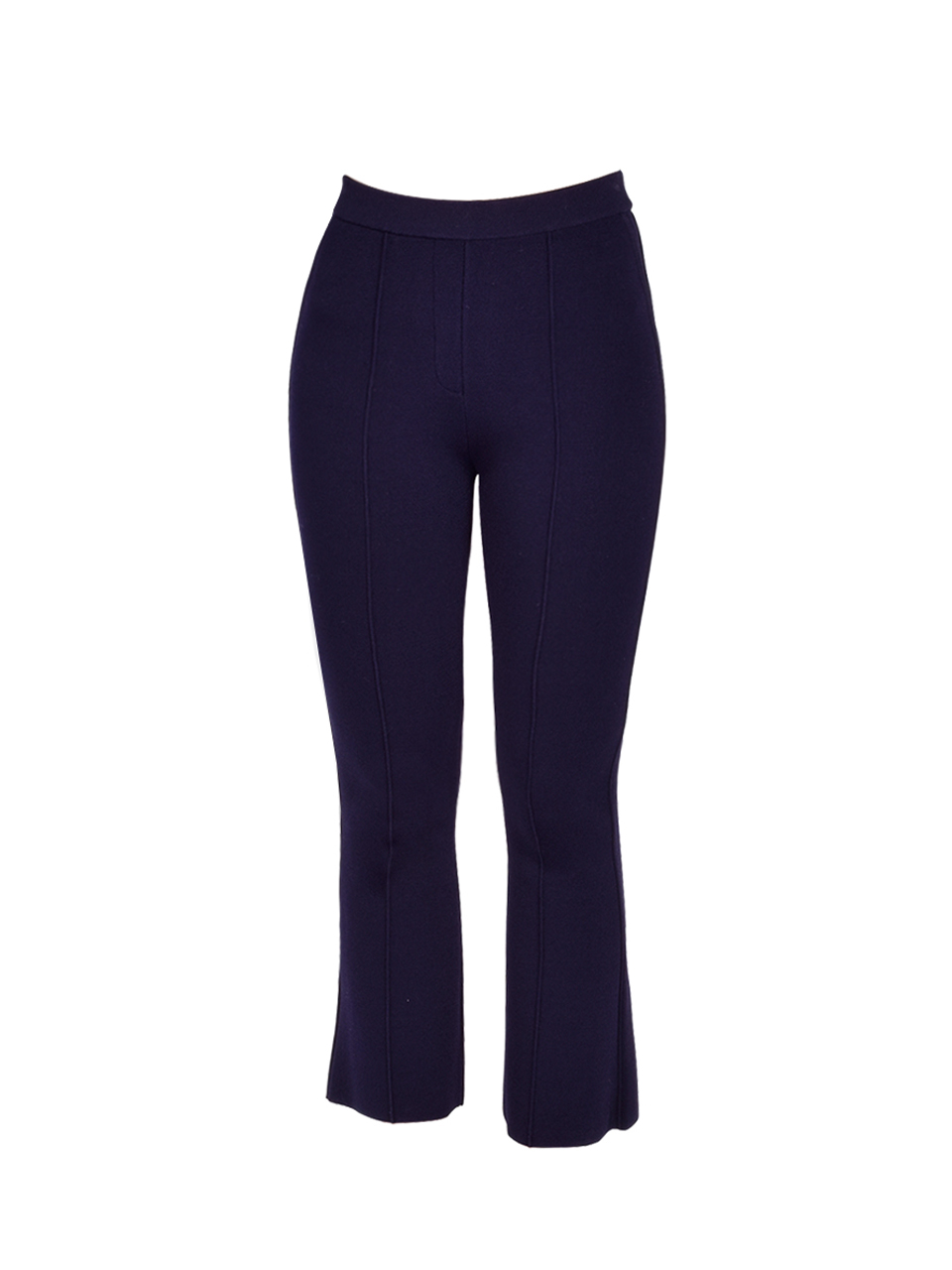 3.1 Phillip Lim Compact Cropped Kick Flare Pant in Midnight Product Shot 
