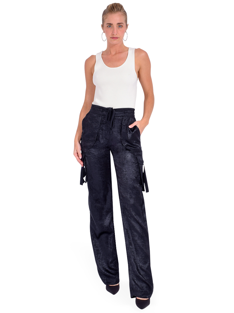 3.1 Phillip Lim Compact Rib Layering Tank in Ivory Full Outfit 