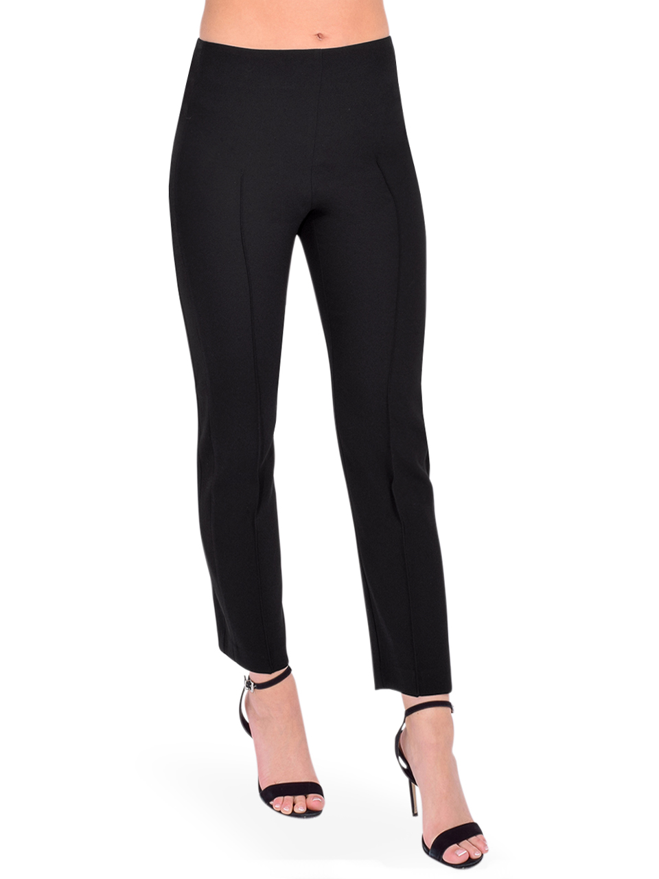 DREW Isabella Tux Pant in Black Side View 