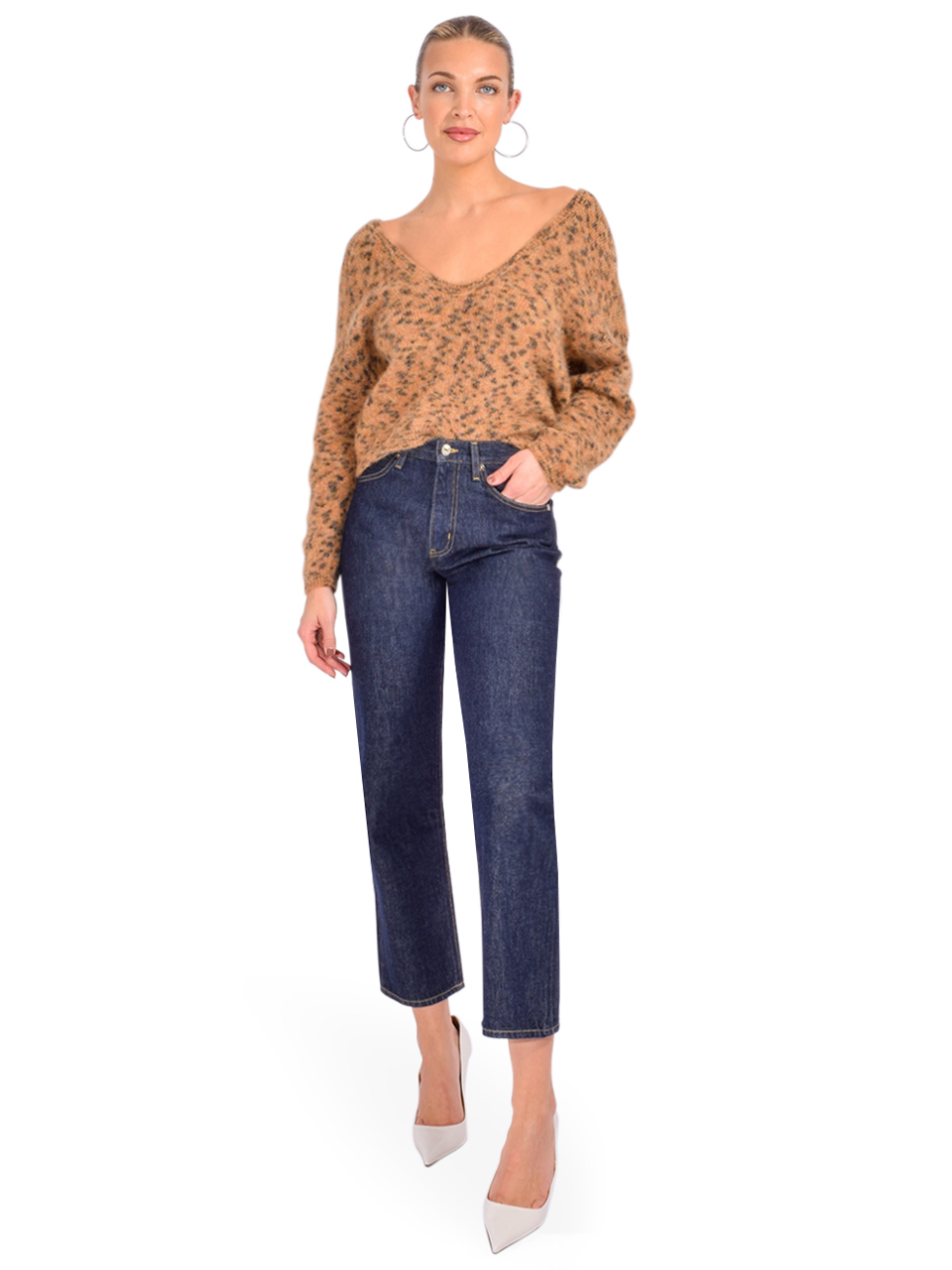 FRAME The Hang in Rinse Blue Full Outfit 