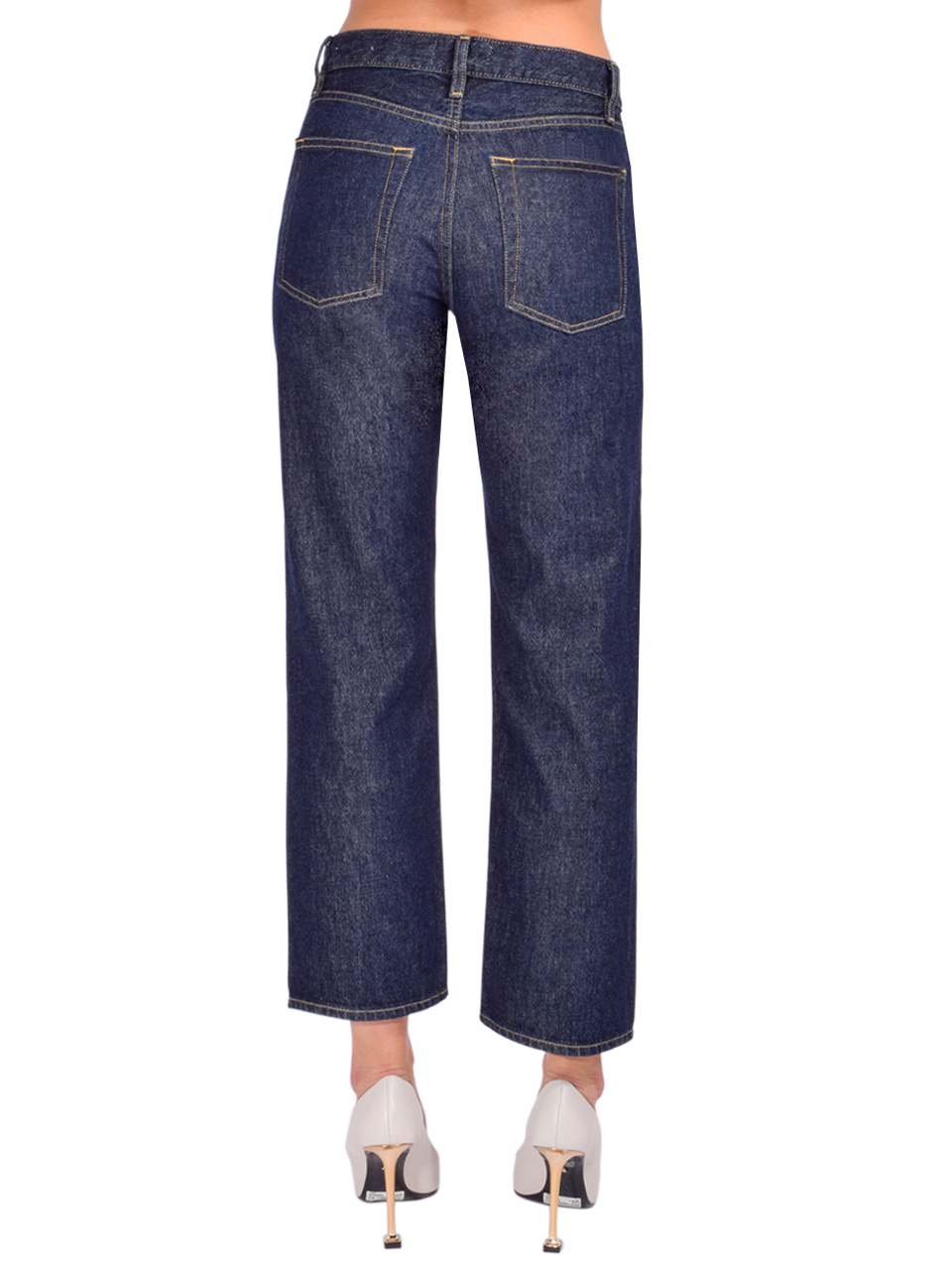 FRAME The Hang in Rinse Blue Back View 