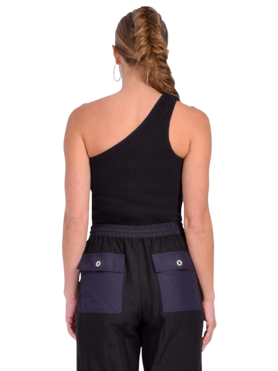 Sold Out NYC The One And Only Tank in Black Back View 
