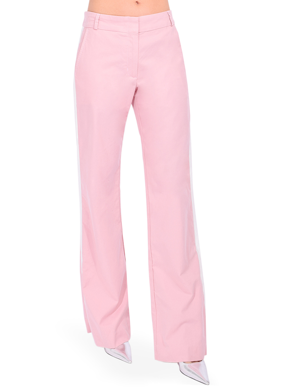 LE SUPERBE Hybrid Dickie Pant in Pink Side View 