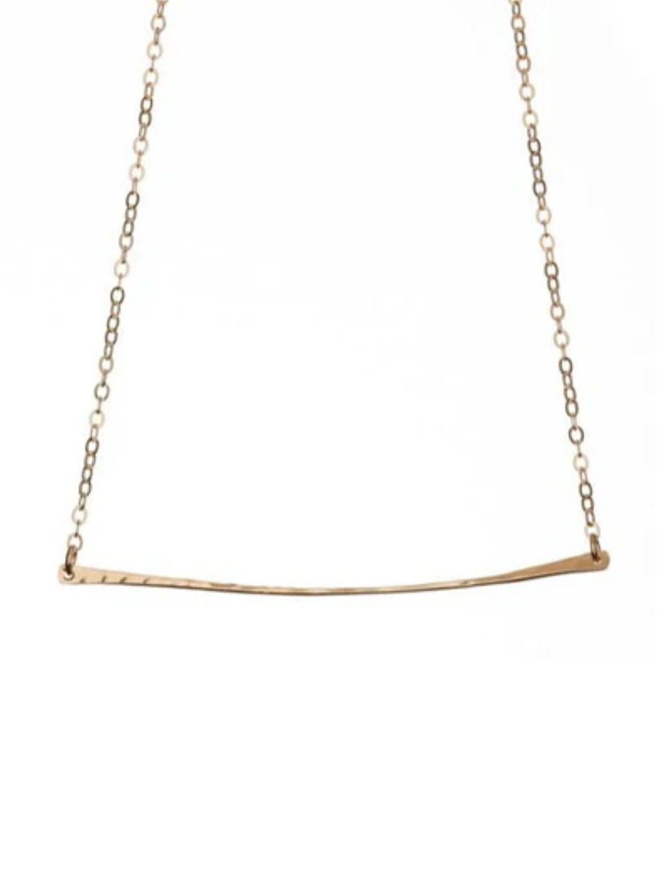 KENDA KIST JEWELRY Bar Necklace in Gold Product Shot 