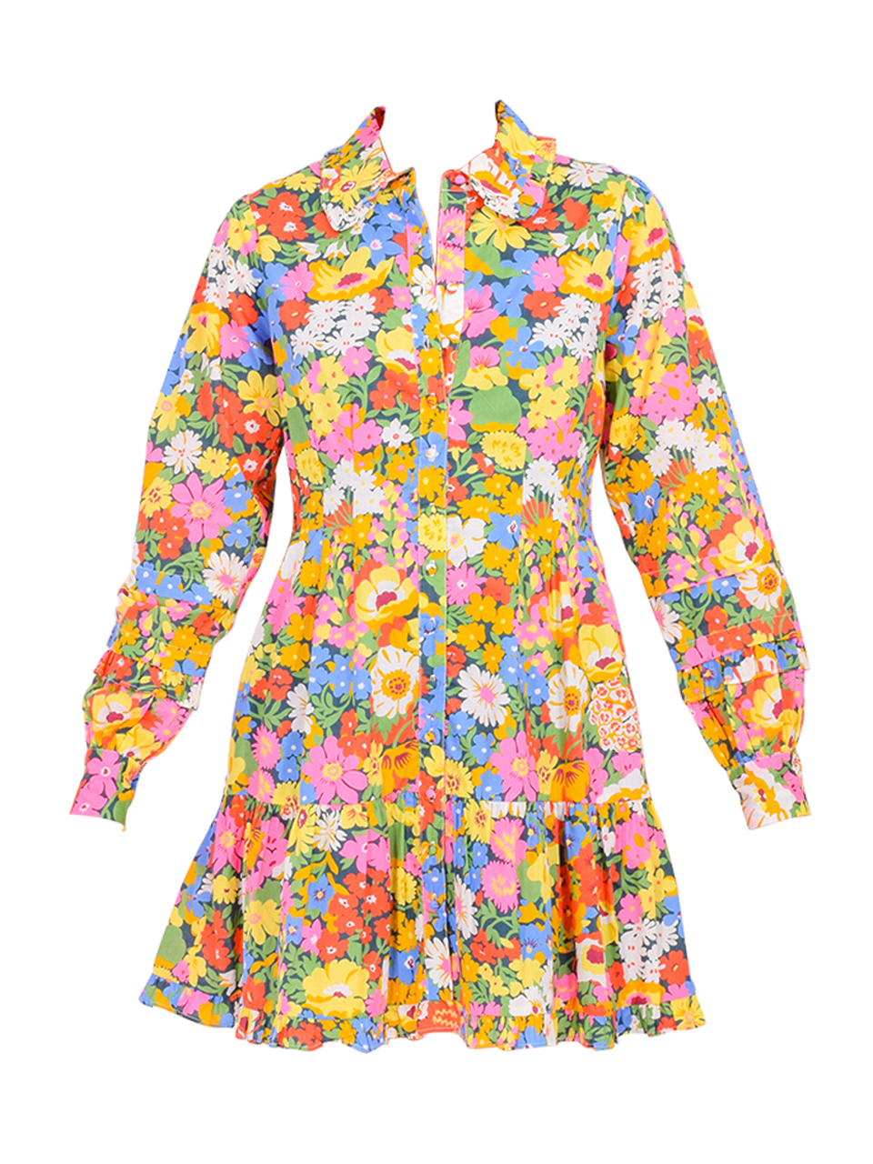 LOVE THE LABEL Marketa Dress in Lordethorpe Print Product Shot 