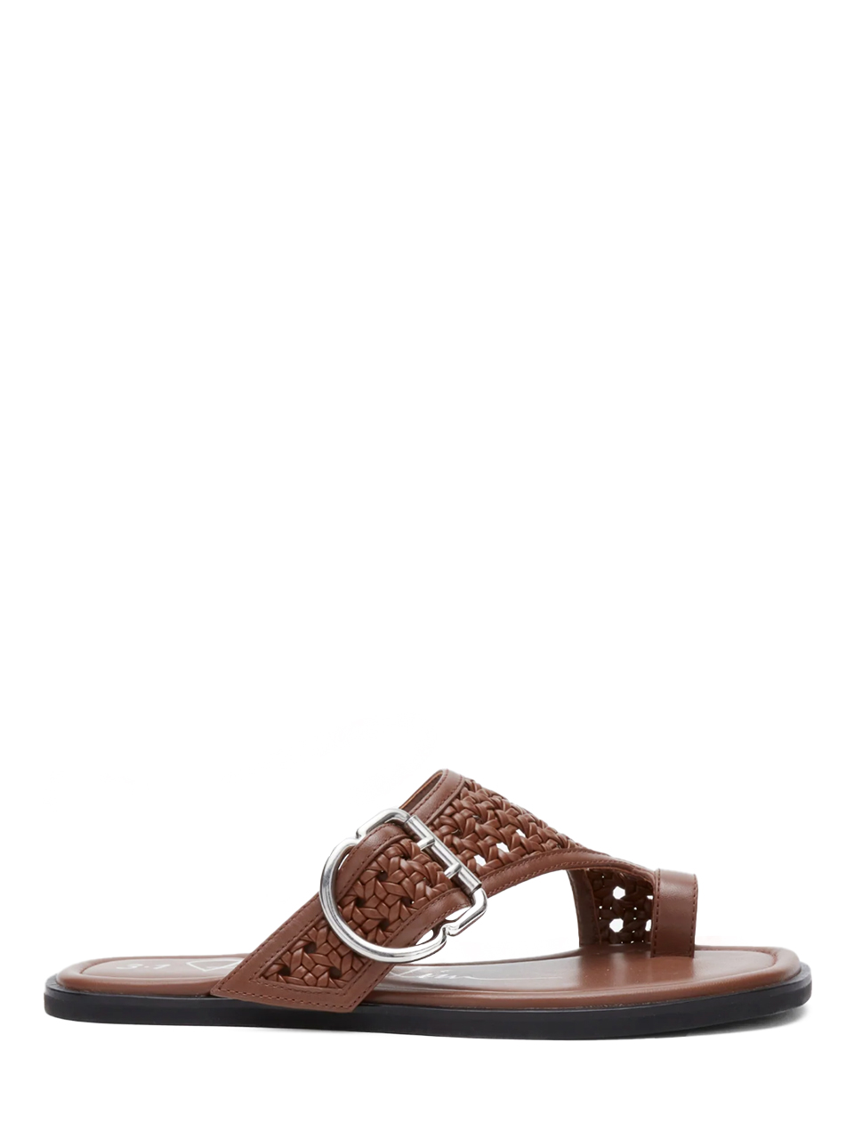3.1 Phillip Lim Z-Strap Macrame Sandal in Cocoa Side View 