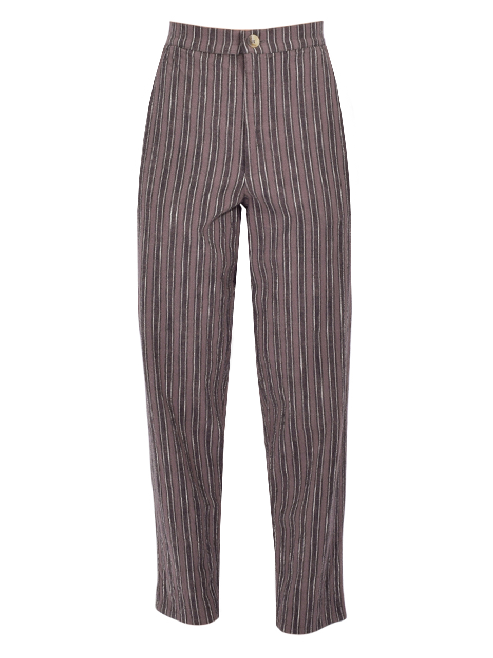 LEON & HARPER Parsa Strp Pants in Carbone Product Shot 