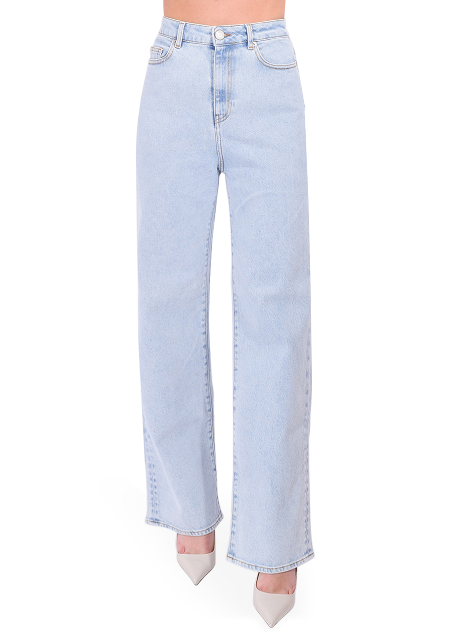 LEON & HARPER Francois Ice Jeans Front View 