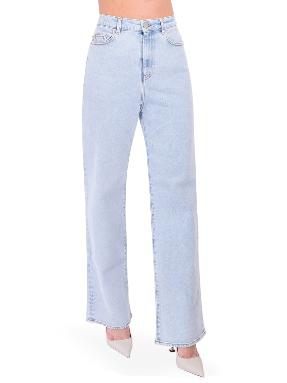 LEON & HARPER Francois Ice Jeans Side View 

