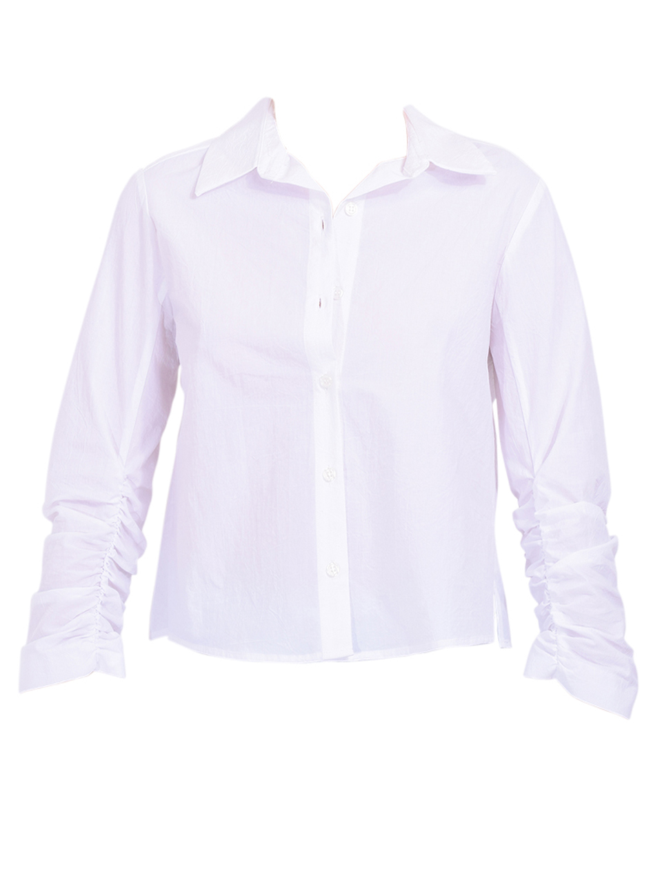 DREW Adelynn Button Down Top in White Product Shot 