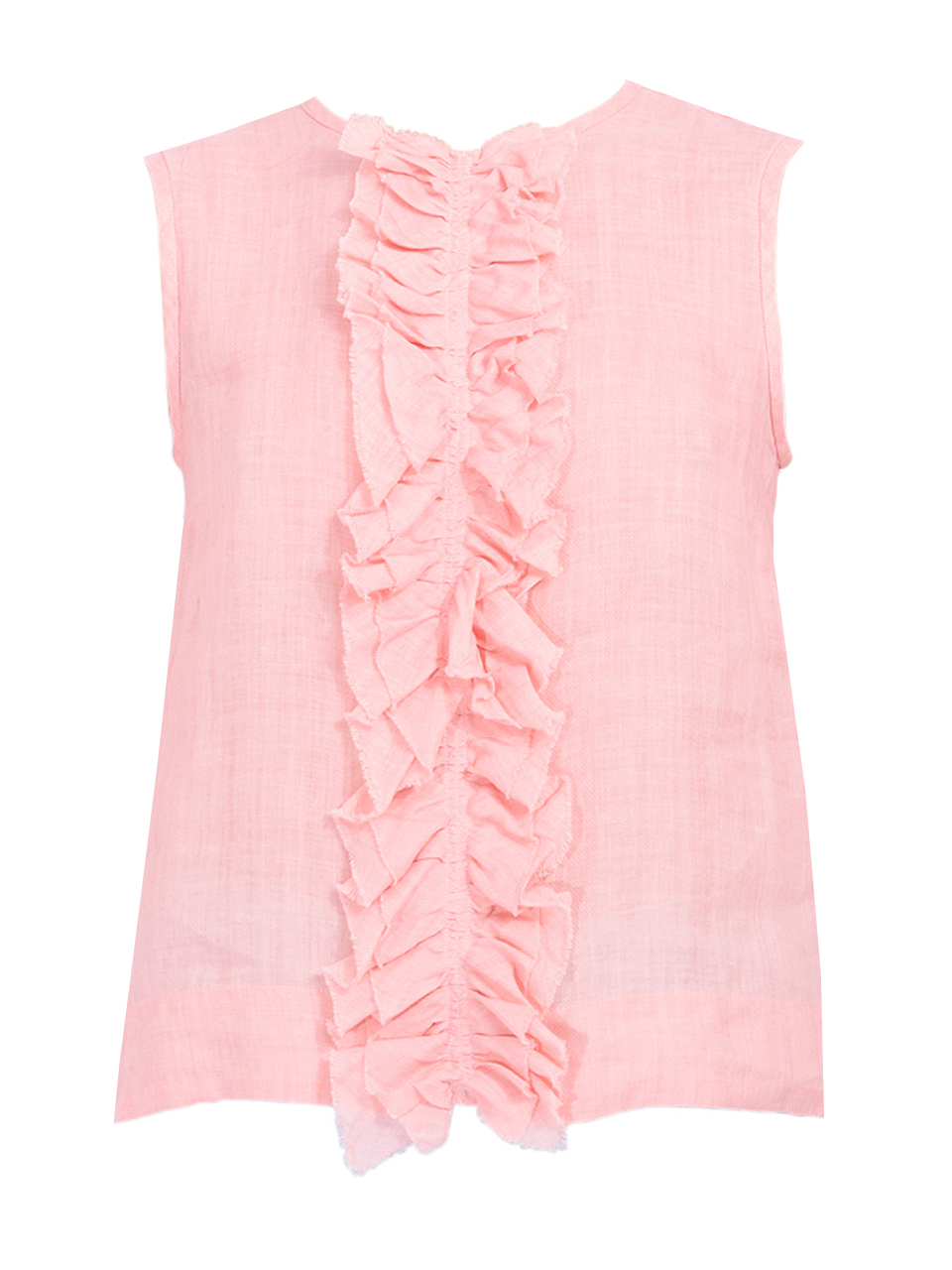 Ottod'Ame Ramie Top in Pink Product Shot 