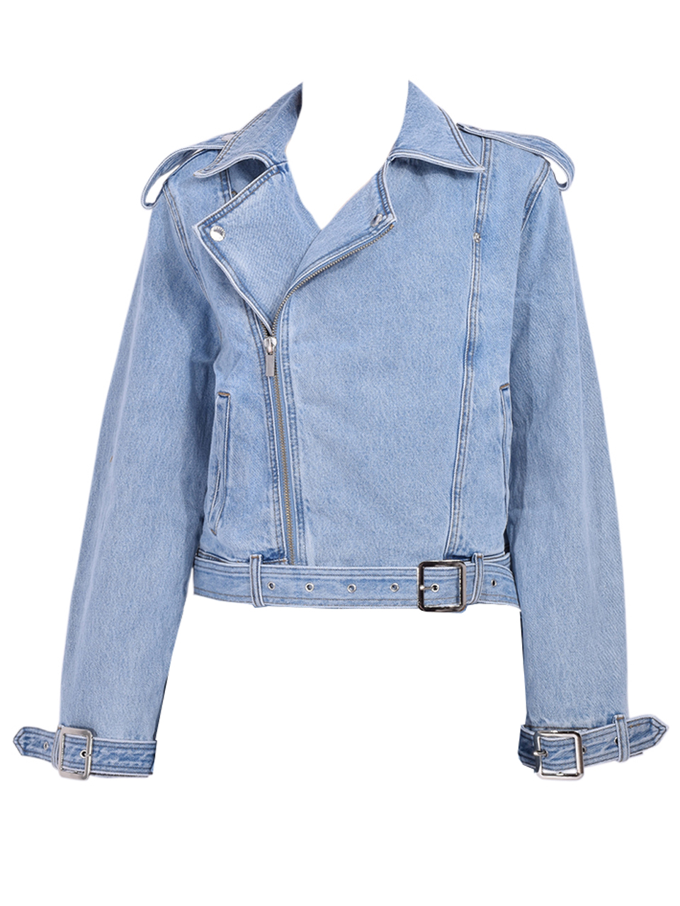 Retrofete Shay Denim Jacket in Bleeker Product Shot 