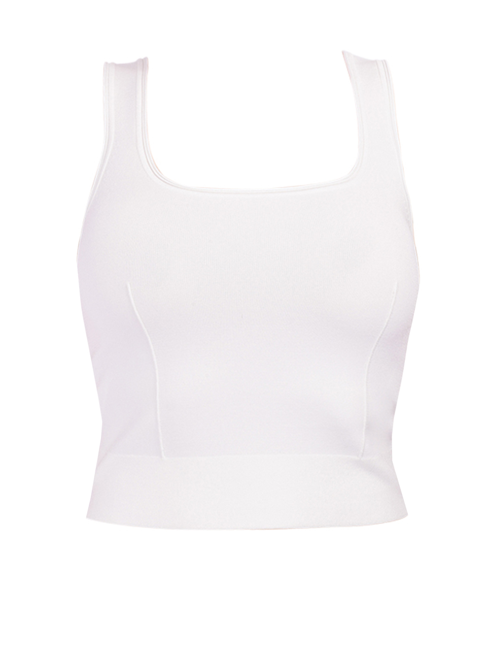 SIMKHAI Ramaina Tank in White Product Shot 
