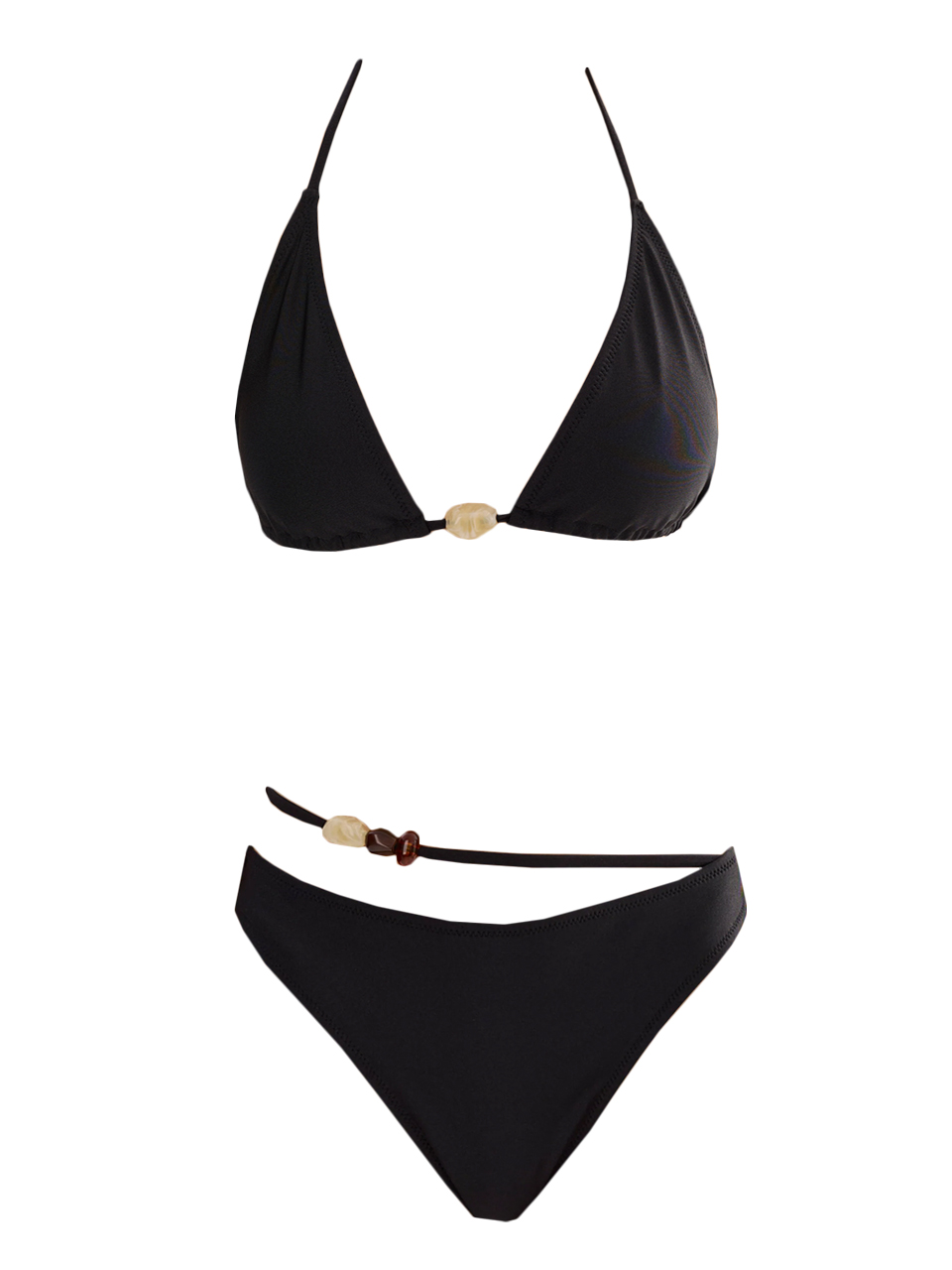 LAMARQUE Elandra Tafari Bikini Set in Black Product Shot 