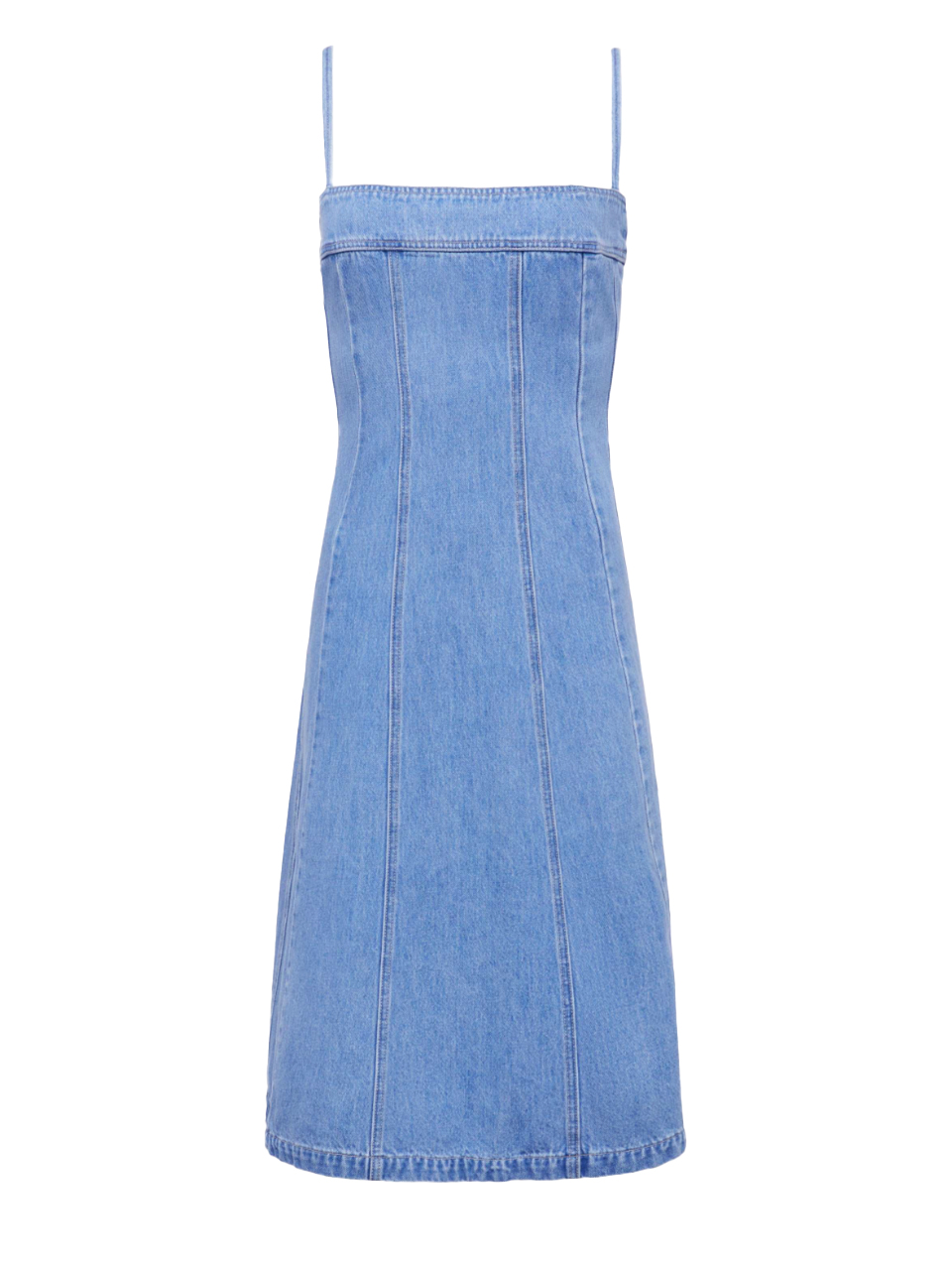L'AGENCE Mitzy Denim Dress in Le Grand 