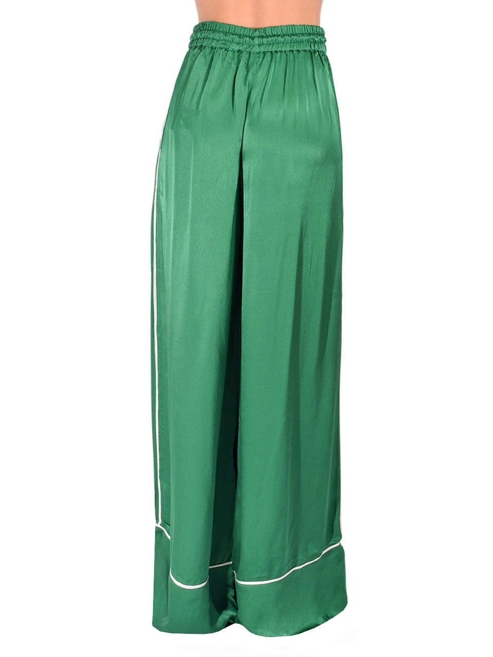 ESSENTIEL ANTWERP Hontgomery Wide-Leg Pants in Madison Blue Back View 