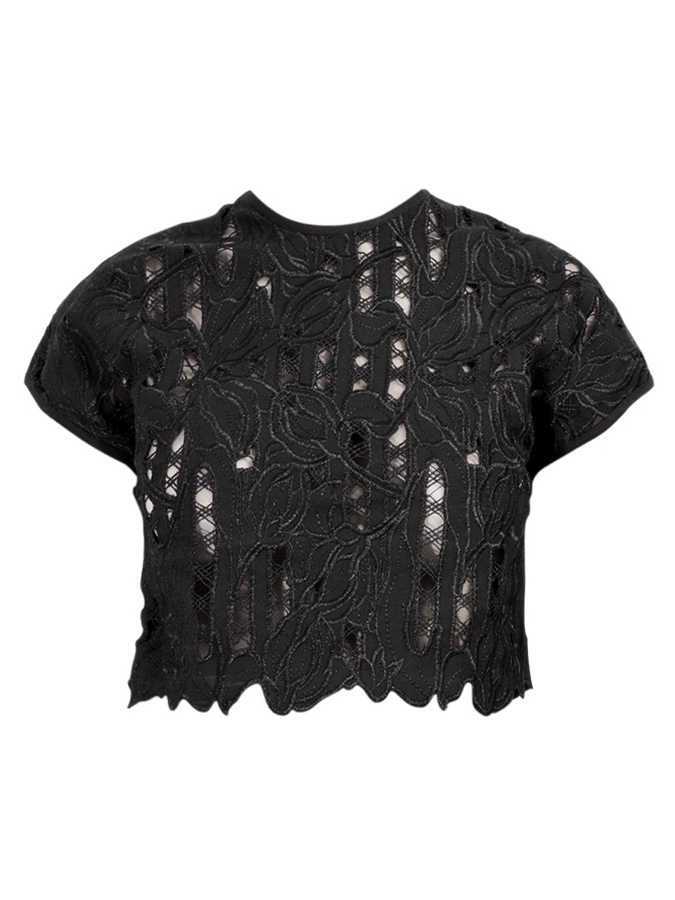 Sabina Musayev Silvia Top in Black Product Shot 