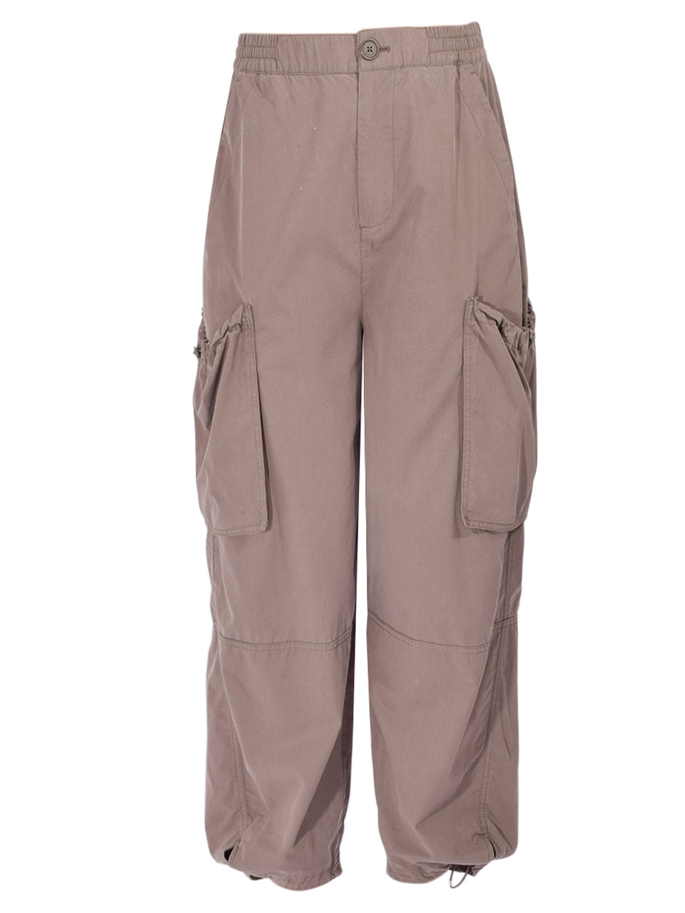 SIMKHAI Easton Pull-On Pant in Faded Olive