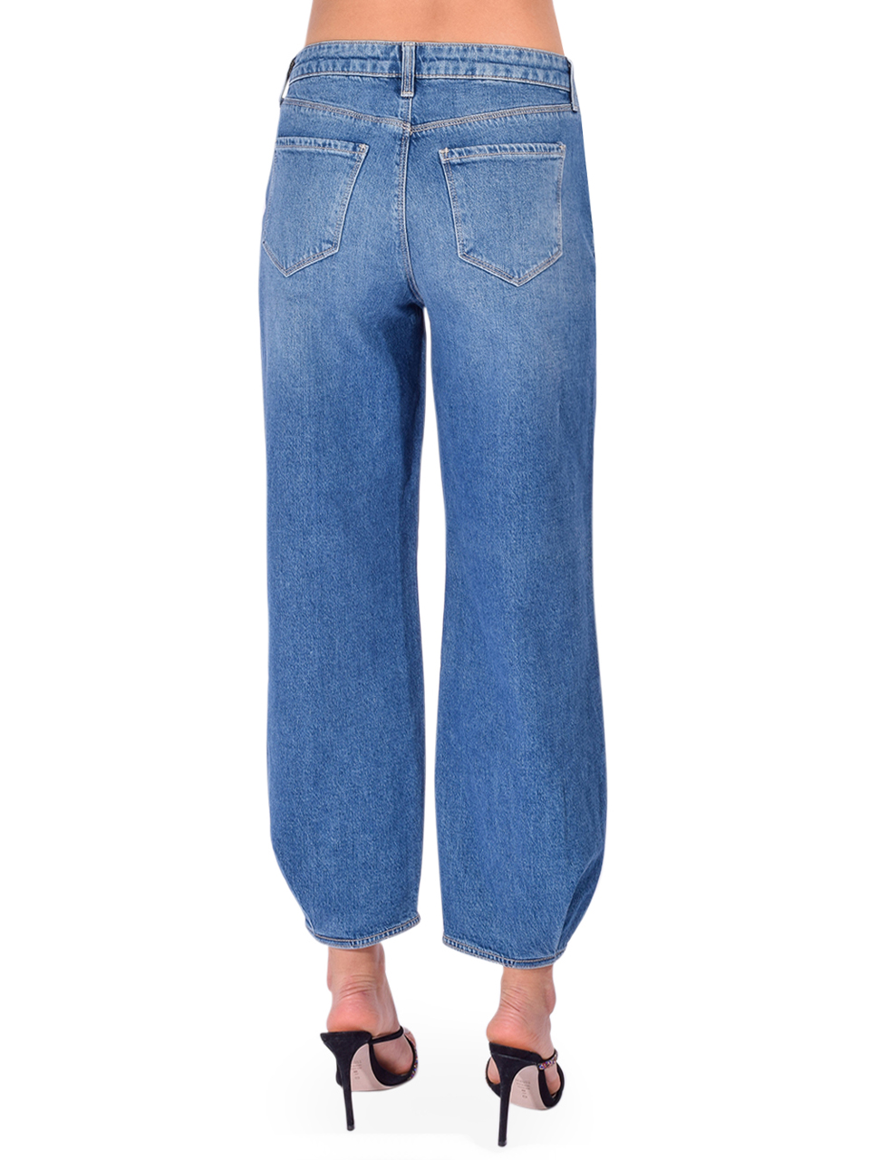 L'Agence Krista Tapered Jean in Paladino Back View 