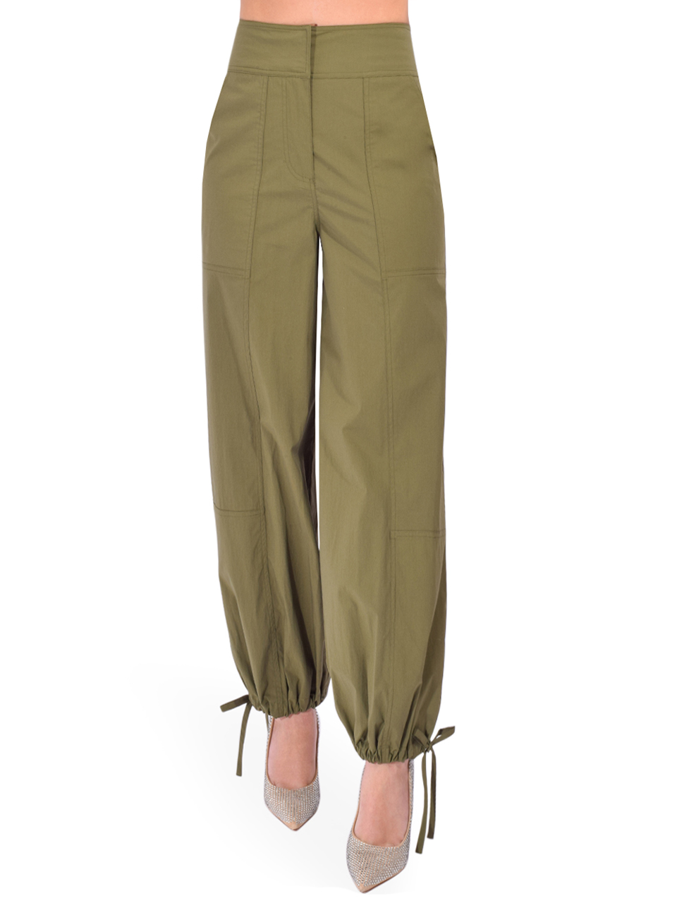 CHRISTY LYNN Asper Pant in Olive Front View 