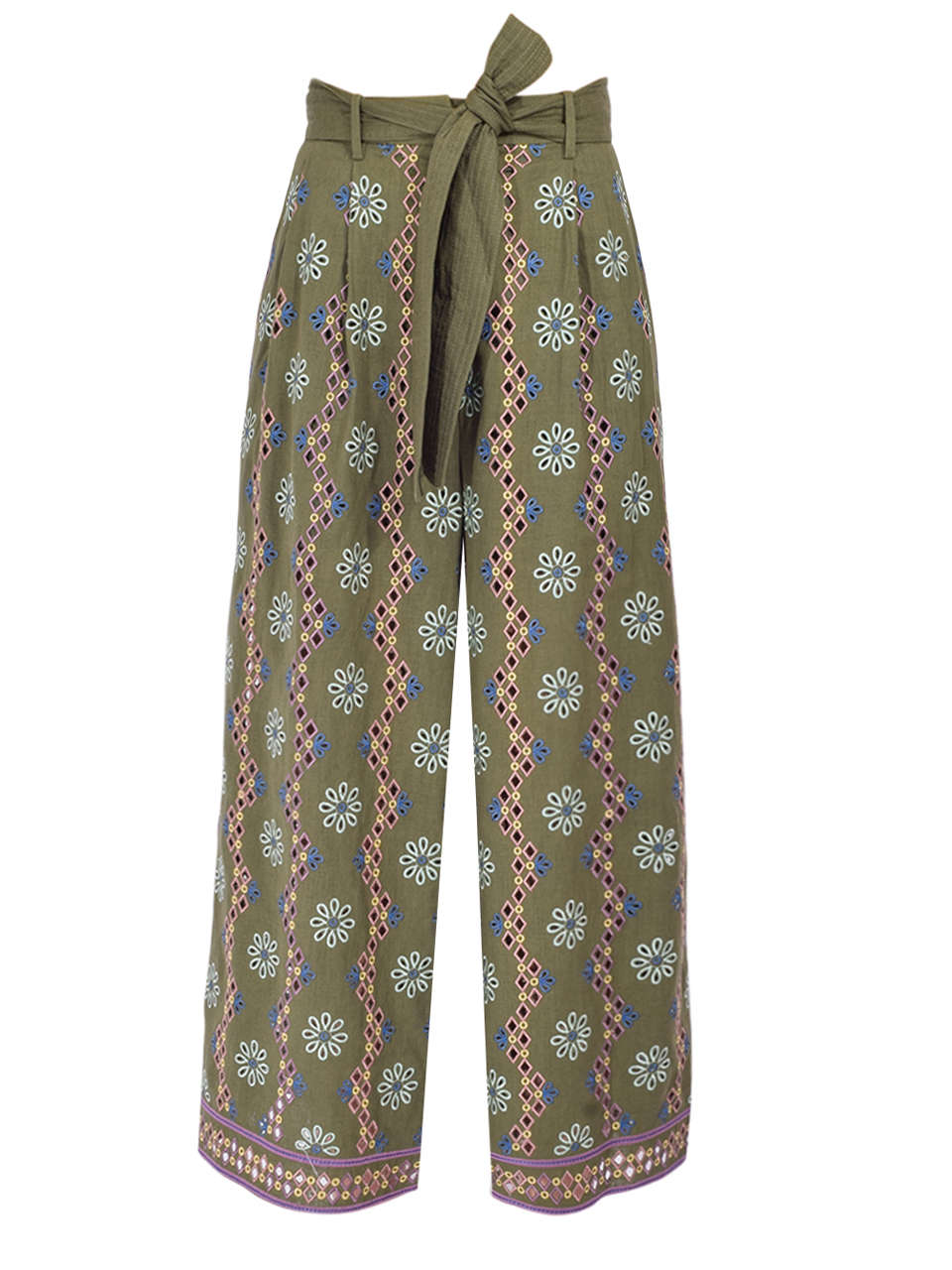 CHRISTY LYNN Archer Pant in Capri Olive Product Shot 