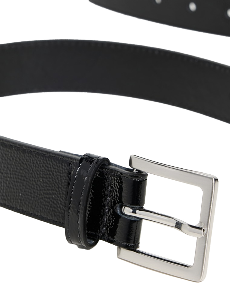 FRAME Utility Belt in Black Detail Shot 