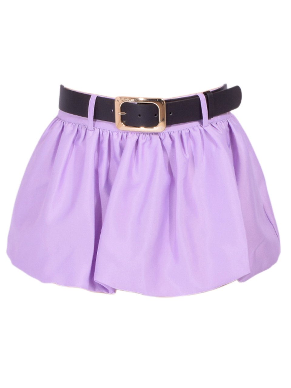 SELF-PORTRAIT Taffeta Skort in Lilac SELF-PORTRAIT Taffeta Skort in Lilac