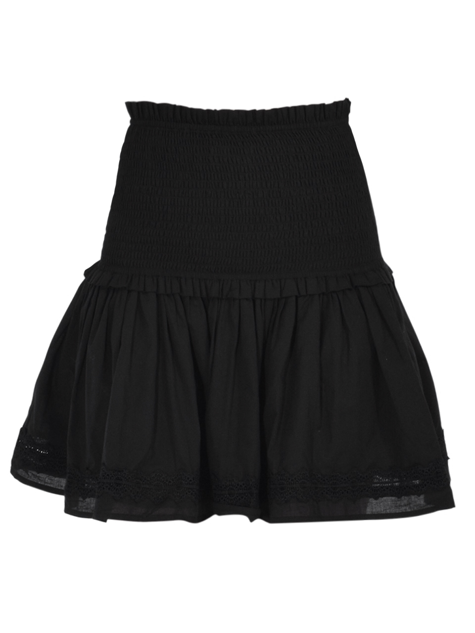 The New Society Dahlia Woman Skirt in Eclipse Noir Product Shot 