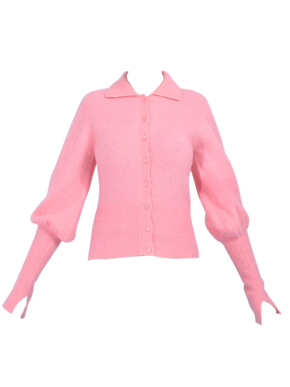 Simkhai Arber Collared Cardigan in Dusty Rose Product Shot 