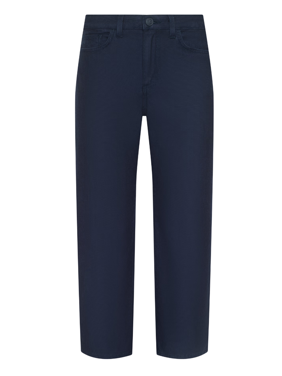 L'AGENCE Mallis Bow Leg Jean in Dark Navy Product Shot 