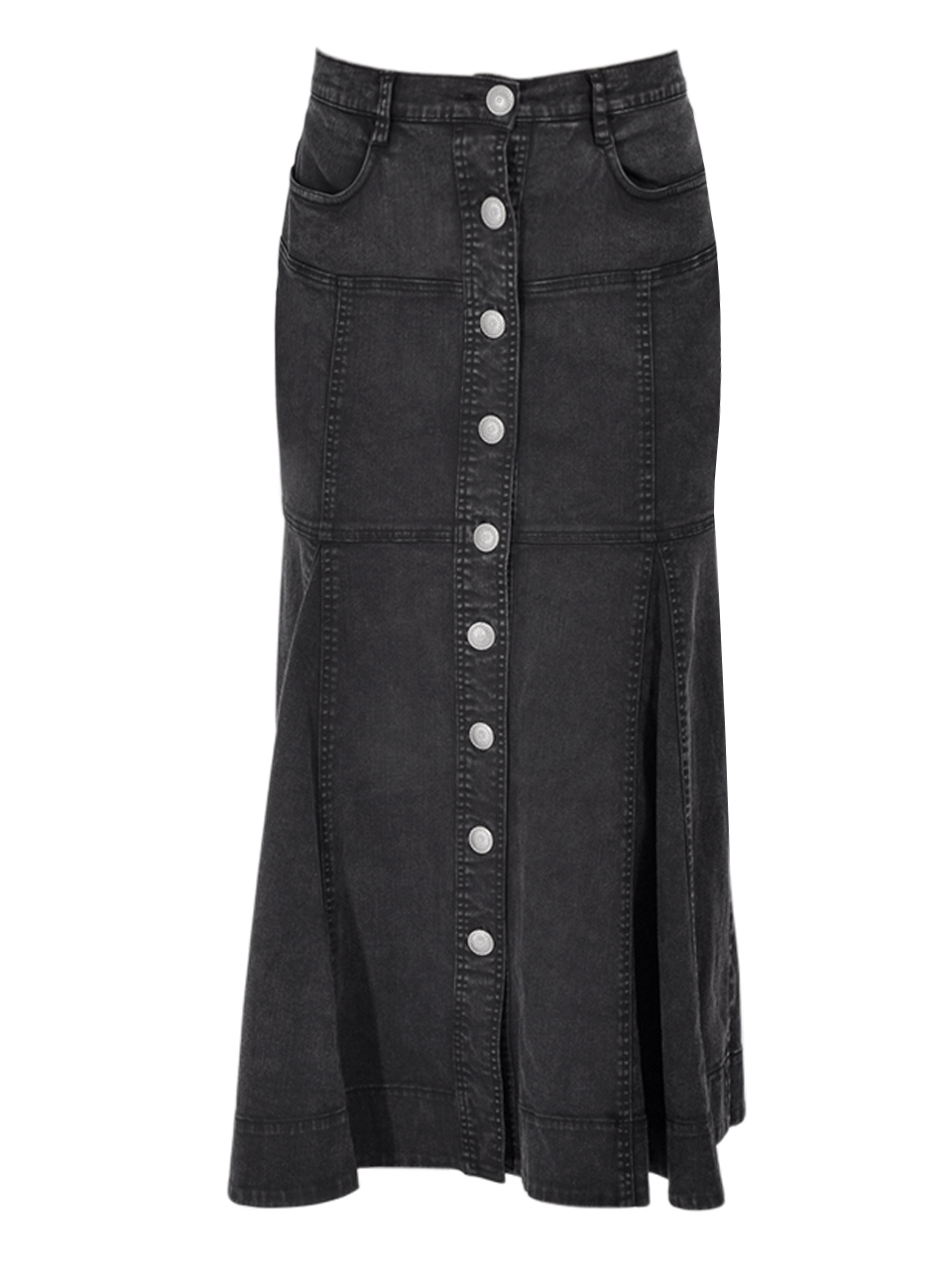 LOVE THE LABEL Romeo Skirt in Midnight Denim